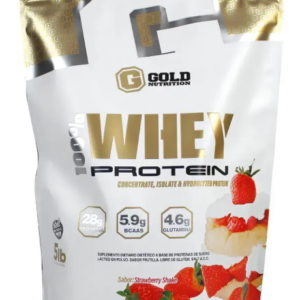 GOLD NUTRITION 100% WHEY 2LB FRUTILLA