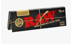 RAW CLASSIC BLACK 1 1/4 50h