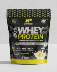 NEW PROTEIN WHEY PROTEIN 2LB VAINILLA