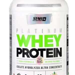 STAR NUTRITION WHEY PLATINIUM POTE 2LB VAINILLA
