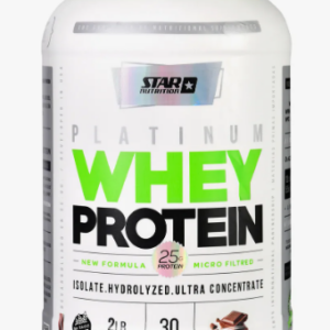 STAR NUTRITION WHEY PLATINIUM POTE 2LB CHOCOLATE