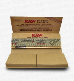 RAW CONNOISSEUR 1 1/4 + TIPS 50h