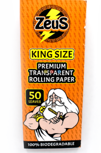 ZEUS CELULOSA KING SIZE NARANJA 78MM 50H
