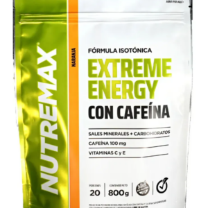 NUTREMAX ENERGY CON CAFEINA 800G NARANJA