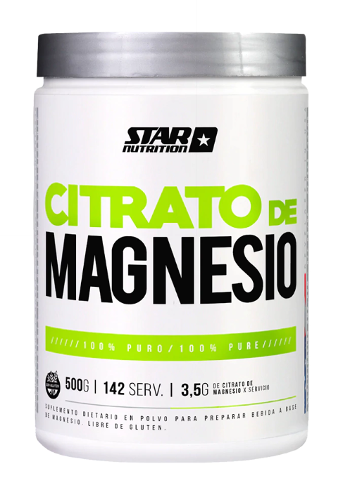 STAR NUTRITION CITRATO DE MAGNESIO 500G NEUTRO