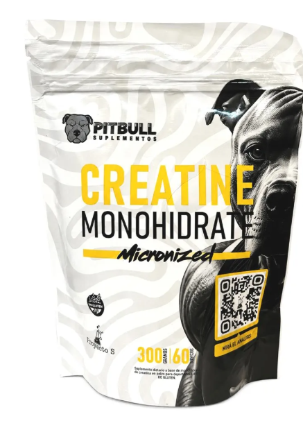 PITBULL CREATINA 300G DOYPACK