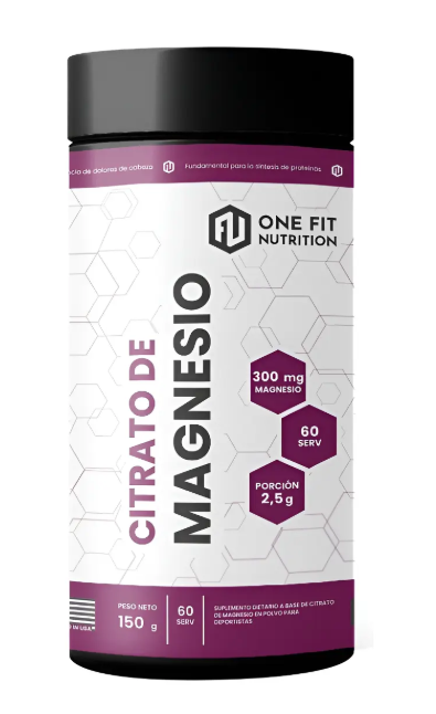 ONE FIT CITRATO DE MAGNESION 150G